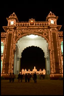 Mysore Palace In The Night, Mysore, India