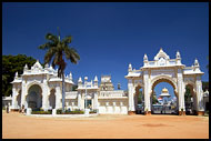 Entrance To Maharajah's Palace, Mysore, India