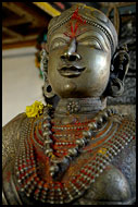 God Statue In The Chamundeeswari Temple, Mysore, India