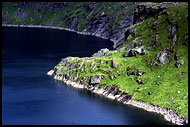 Lake Bank, Lofoten, Norway