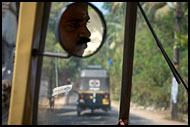 Travelling By Auto Rickshow, Cochin (Kochi), India
