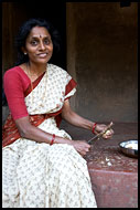 Indian Woman, Coorg (Kodagu) Hills, The People, India