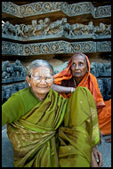 Women By A Temple, Halebid, The People, India