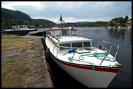 Boats By Telemarkskanalen, The Telemark Canal (Telemarkskanalen), Norway