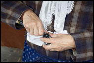 Making A Hand Decorated Egg, Spring celebrations in Wallachia, Czech republic