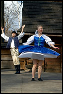 Traditional Wallachian Dance, Spring celebrations in Wallachia, Czech republic