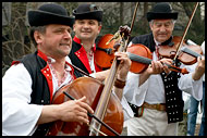 Musicians In Traditional Wallachian Costume, Spring celebrations in Wallachia, Czech republic
