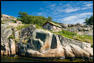 House On A Cliff, West coast, Sweden