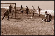 Scoring A Goal, Amputee Football Team, Sierra Leone