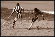 Fighting For Ball, Amputee Football Team, Sierra Leone