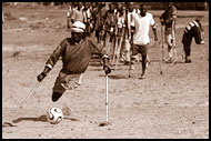 Amputee Football Team Training, Amputee Football Team, Sierra Leone