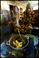 Women Cooking, People And Nature, Sierra Leone