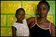 Mother And Her Kid, People And Nature, Sierra Leone