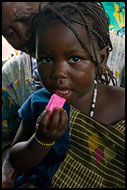 Baby Girl Traveling On A Bus, People And Nature, Sierra Leone