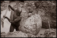 Digging For Diamonds, Diamond Mines, Sierra Leone