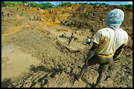 Overlooking Diamond Mine, Diamond Mines In Color, Sierra Leone