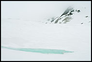 Small Lake By Totten, Hemsedal In Winter, Norway