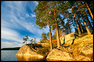 Sunset In Fjorda, Fjorda In Autumn, Norway