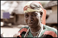 Biwol Bedick Woman, Bedick Tribe, Senegal