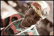 Biwol Bedick Woman, Bedick Tribe, Senegal