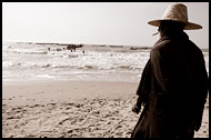 Man On A Beach, Casamance, Senegal