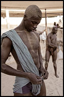 Preparing For Training, Traditional Wrestling, Senegal