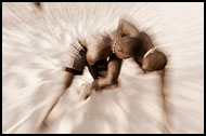 Wrestling On A Beach, Traditional Wrestling, Senegal