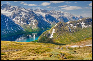 Gjende Scenery, Jotunheimen, Norway