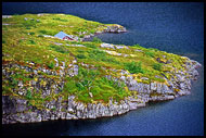 Hidden House By Lake, Lofoten, Norway