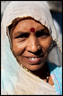 Indian Woman, Jaipur slum dwellers, India