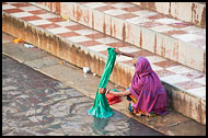 Washing Clothes, Shekhawati, India