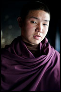 Buddhist Monk, Enchey Monastery, Buddhist Sikkim, India