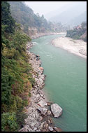 Sikkim River, Buddhist Sikkim, India