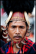 Sangtam Warrior, Nagaland, India