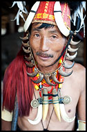Chang Tribesman, Nagaland, India
