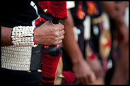 Warrior Holding A Spear, Nagaland, India