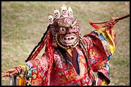 Mask Dancer, Cham Dance, India