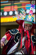 Black Hat Dancer, Cham Dance, India