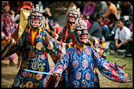 Mask Dancers, Cham Dance, India