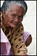 Bajau Laut Woman, Sea gypsies - Bajau Laut, Malaysia