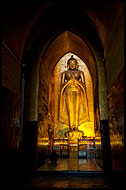 Standing Buddha, Bagan, Myanmar (Burma)