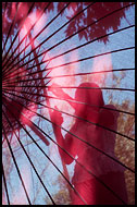 Parasol Sewing, Delta Region, Myanmar (Burma)