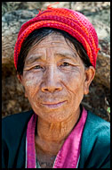 Tribal Woman, Kalaw Trekking, Myanmar (Burma)