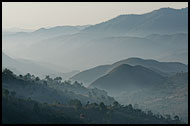 Sunrise In The Hills, Kalaw Trekking, Myanmar (Burma)