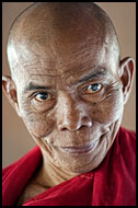 Senior Monk, Mandalay, Myanmar (Burma)