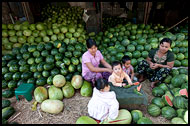 Selling Watermelon, Mandalay, Myanmar (Burma)