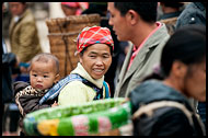 Shopping At Local Market, Tribal Local Market, China
