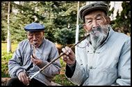 Smoking A Cigarette, Kunming And Shilin, China