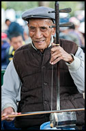 Playing Erhu, Kunming And Shilin, China