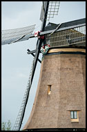 Detail Of Kinderdijk Windmill, Kinderdijk, Netherlands